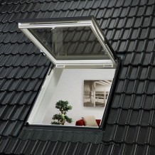 Finestra per tetto Velux GTU 0066  - Finestra per linea vita in poliuretano bianco VETRATA ENERGY CLIMA